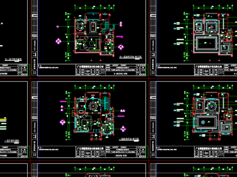  简欧-平江碧桂园别墅施工图全套+材料表+软装清单+实景照 