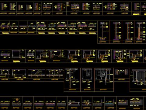  节点设计cad施工图 