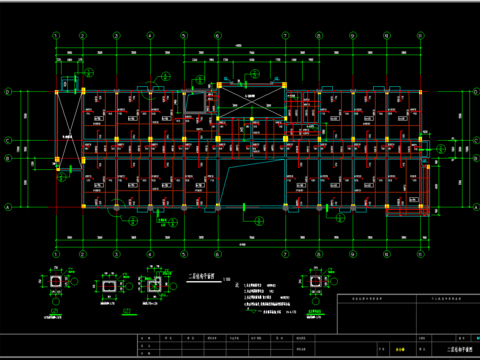  办公楼CAD节点大样 