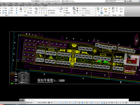  小区规划景观cad平面图 