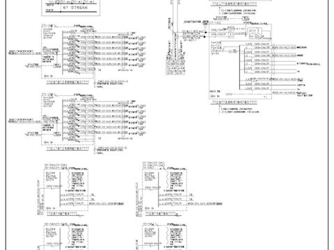  商住楼商铺电气平面图 