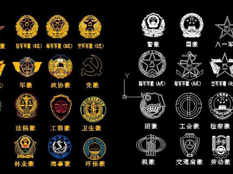  徽标大全cad图库 