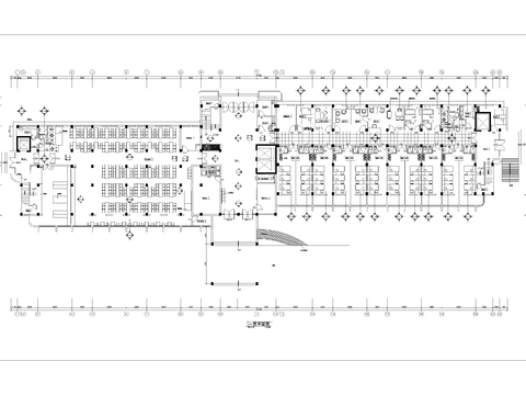  最新大型医院平面布置图 