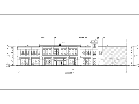  特勤局業(yè)務(wù)技術(shù)用房改擴(kuò)建工程cad施工圖 