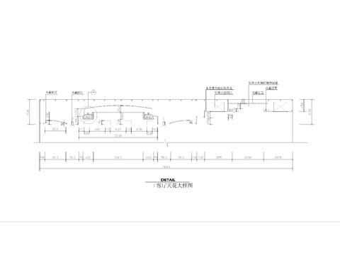  欧式别墅收口线条cad施工大样 
