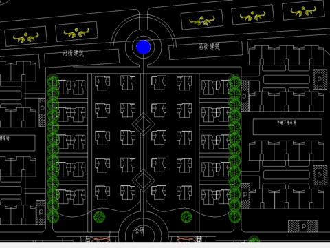  山西某度假村規(guī)劃CAD施工圖 