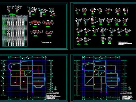  某砖混别墅结构设计图 