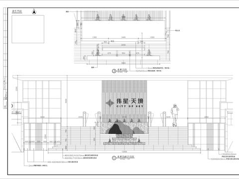  入口细部CAD节点大样 