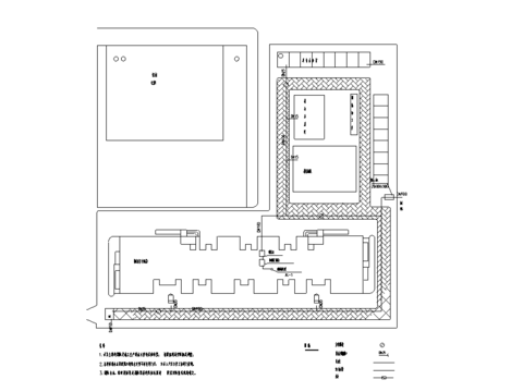  临水总平面CAD施工图 