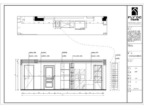  昆明现代三居室住宅施工图 