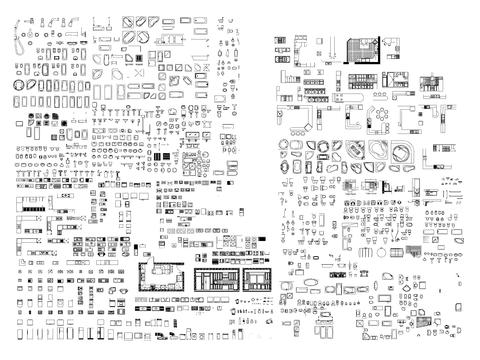  厨具cad图库 