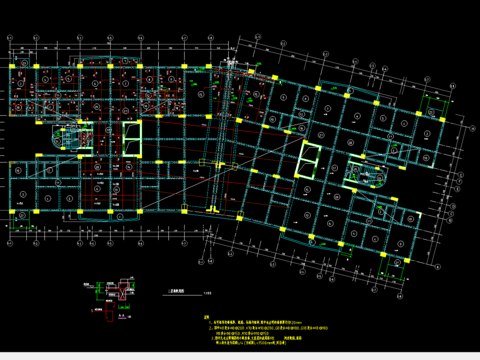  东莞某花园框架结构施工图 
