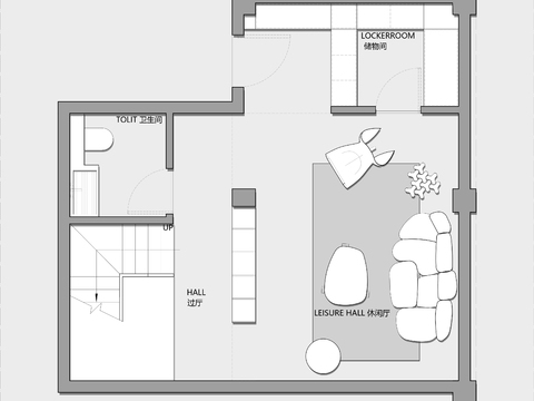  200㎡三层别墅cad平面图 
