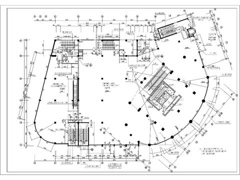  某高層建筑CAD施工圖 