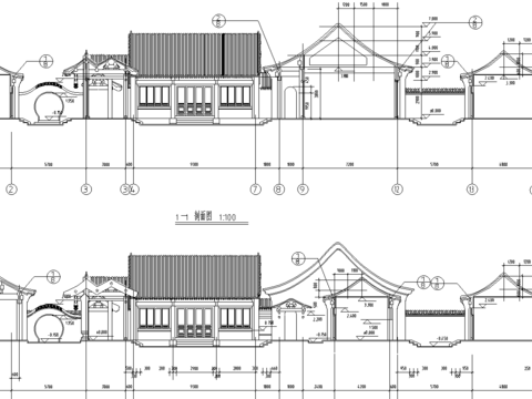  四合院节点大样 