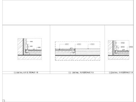  地毯收口cad大样图 