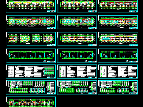  住宅楼电气cad图纸 