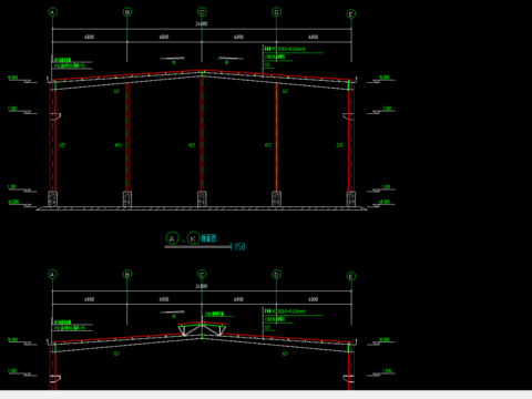  水头工地工程CAD 