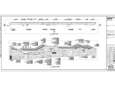  乡村景墙节点大样 