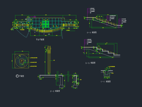  平台方案节点大样 