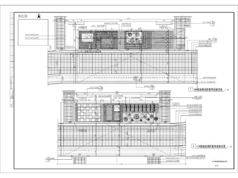  消防登高场地cad施工图 