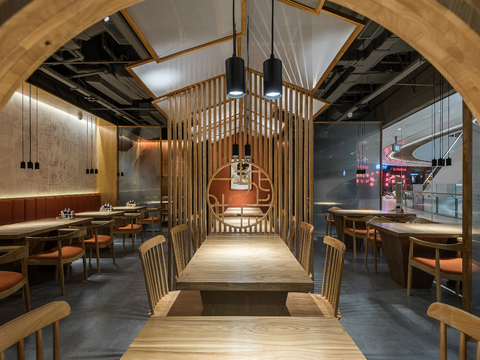  快餐店CAD施工图 