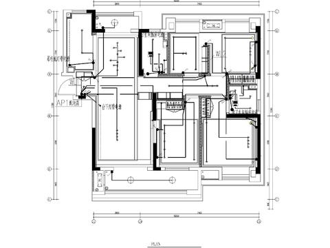  专业水电深化cad施工图 