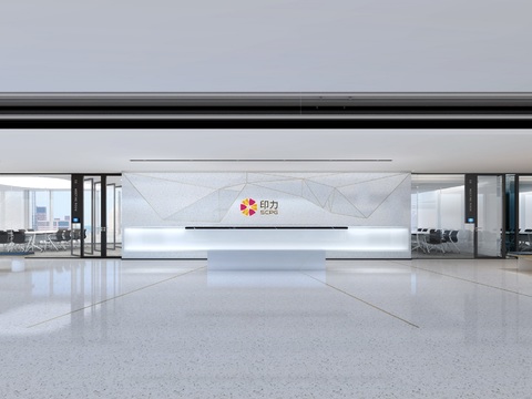  万科印力上海办公室cad施工图 