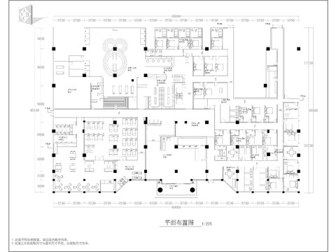  2300㎡汤泉 水疗 洗浴中心cad施工图 