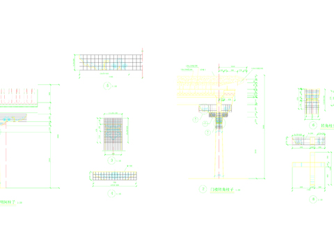  14.西藏门楼样式CAD平面图 