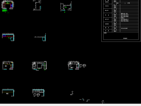  紫荆欣苑住宅CAD施工图 