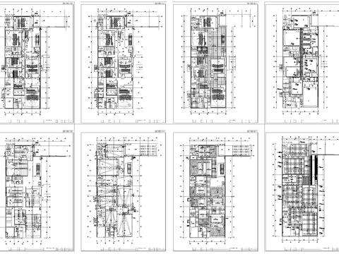  大型电影院平面布置图 