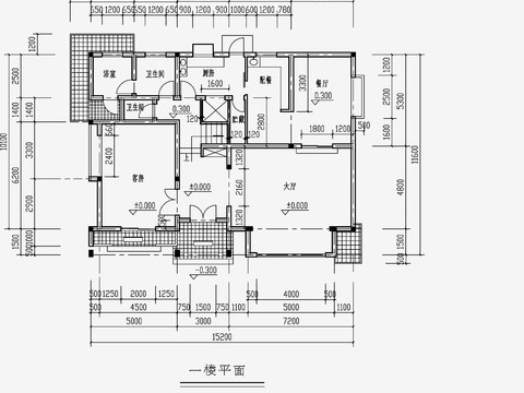  歐式別墅住宅設(shè)計cad施工圖 