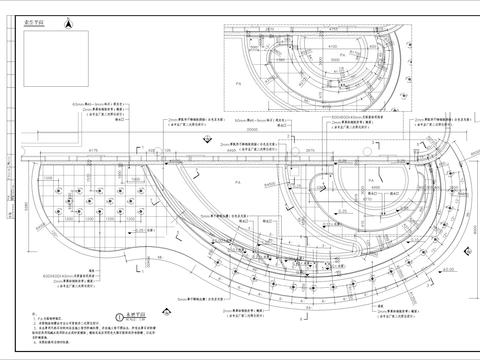  镜面水景细CAD节点大样 