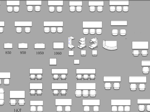  讲台会议室讲台cad图库 
