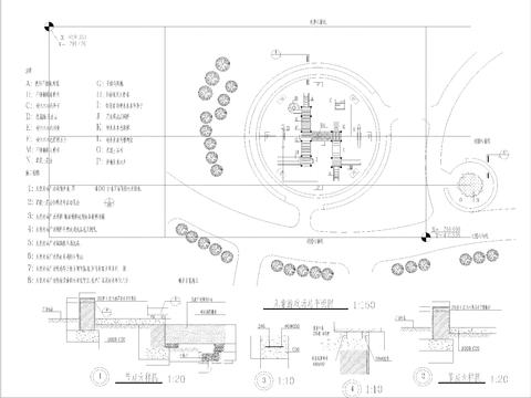  儿童游乐场cad施工图 