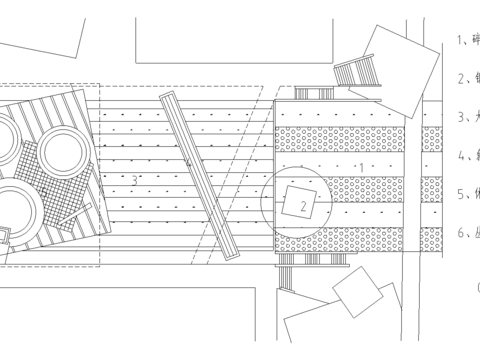  西现代园林CAD平面图 