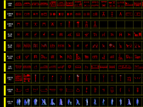  高级感立面CAD图库 