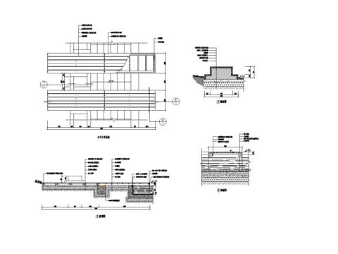  平台方案剖面大样图 
