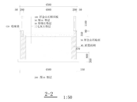  石拱桥CAD施工图 
