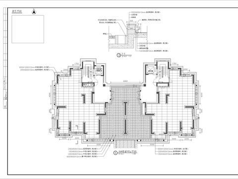  架空层细部节点大样 