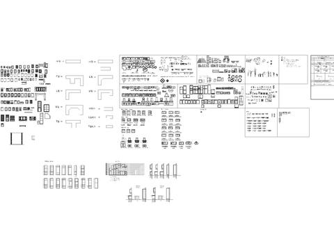  橱柜CAD图库 