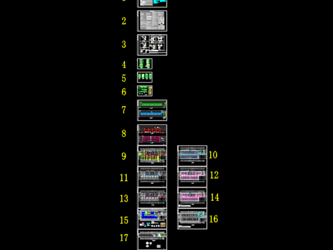  泗洪县归仁镇人民医院综合楼给排水CAD施工图 