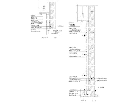 麦哥利吸声吸音板cad大样图 