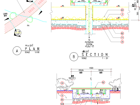  重慶龍湖香樟林景觀設(shè)計全套施工圖 