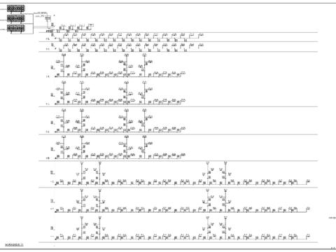  酒店综合楼暖通图 