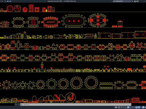  常用模型CAD图库 