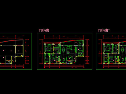  成都龍湖世紀峰景cad施工圖 