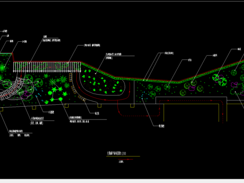  生物廊平面设计图 