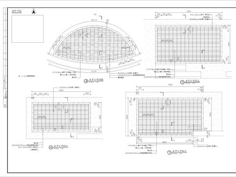  特色木平台细部CAD节点大样 